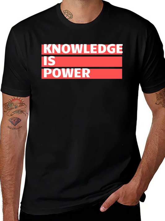 Knowledge is Power Graphic Tee