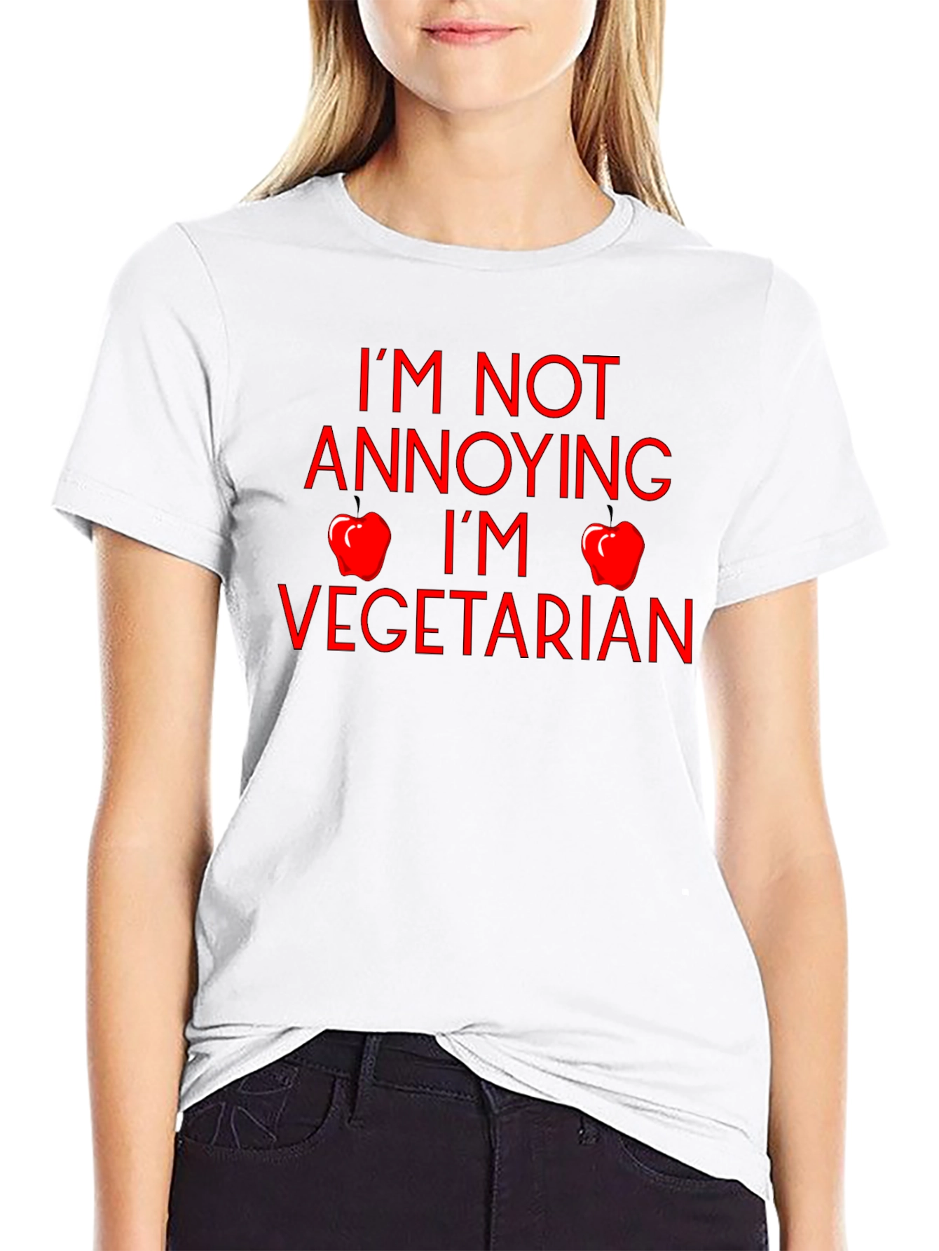 Vegetarian T-Shirt - Im Not Annoying