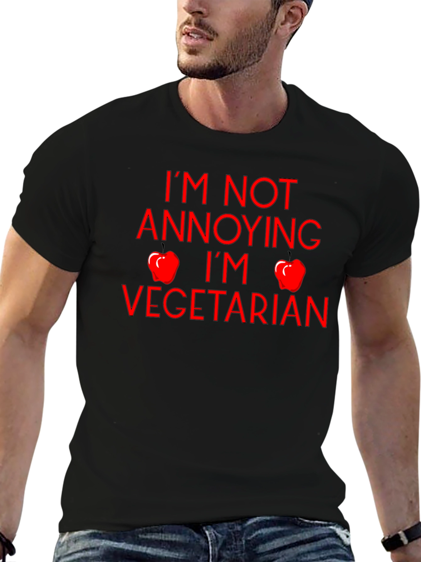 Vegetarian T-Shirt - Im Not Annoying