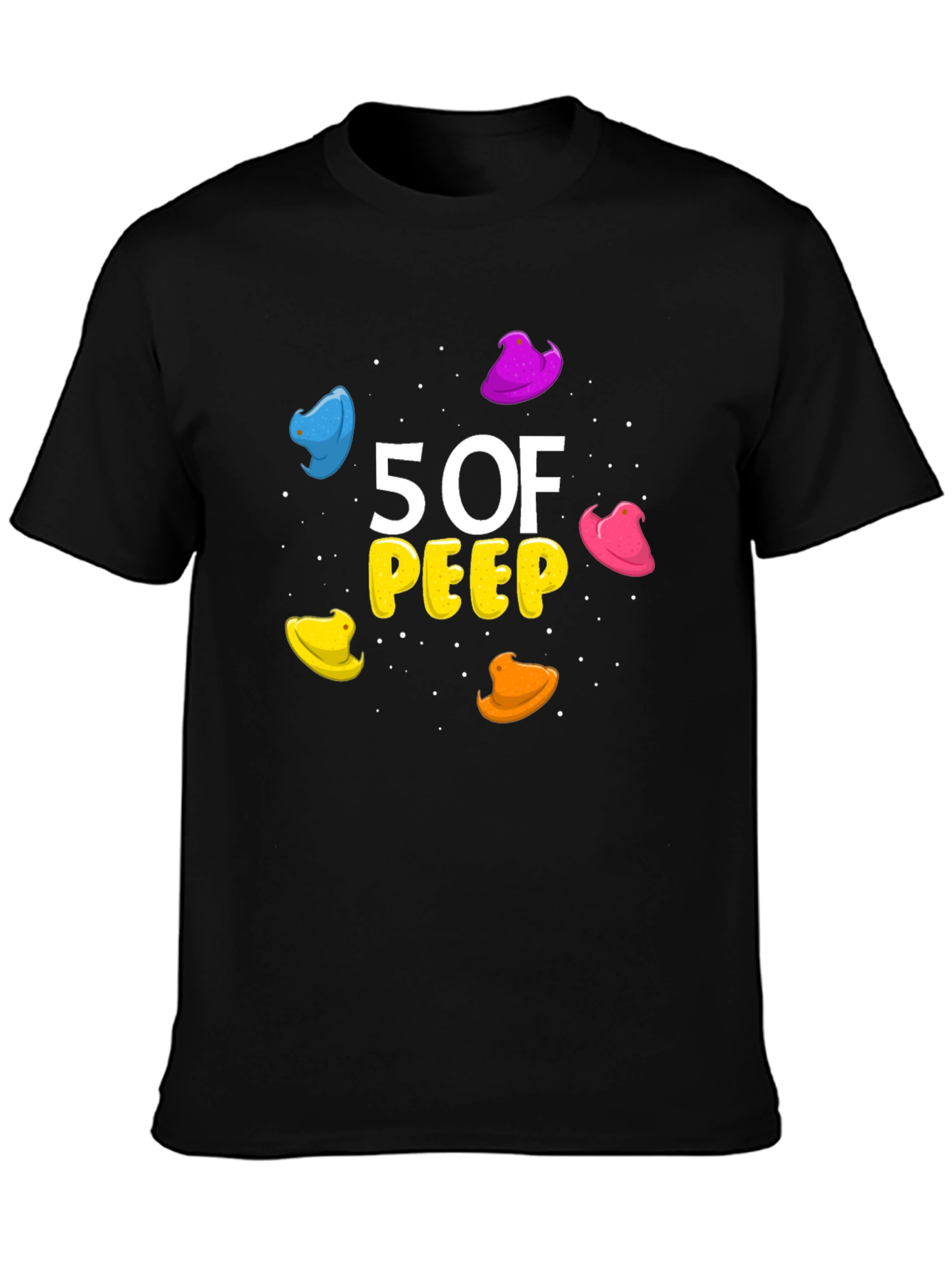 5 of Peep T-Shirt - Easter Design