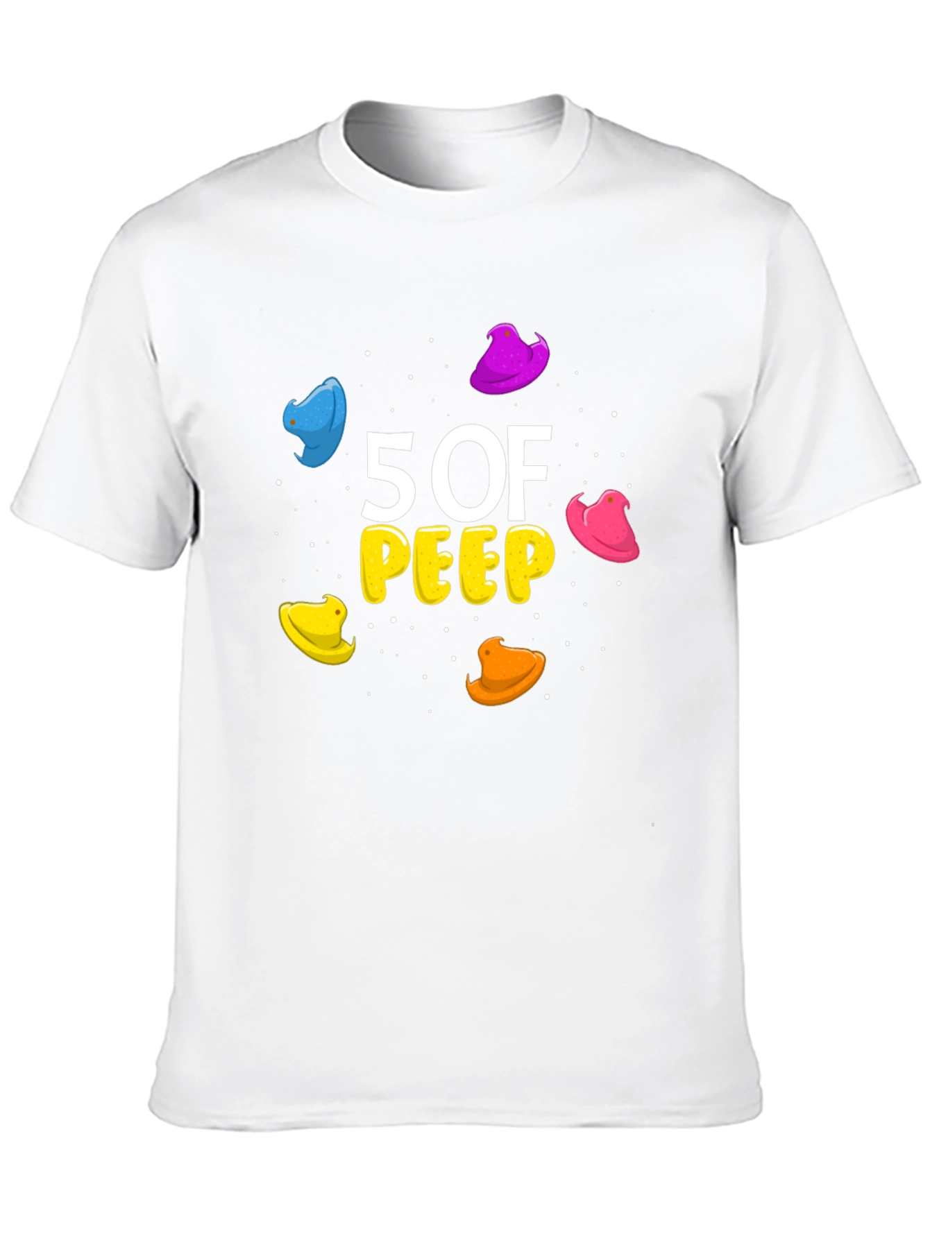 5 of Peep T-Shirt - Easter Design