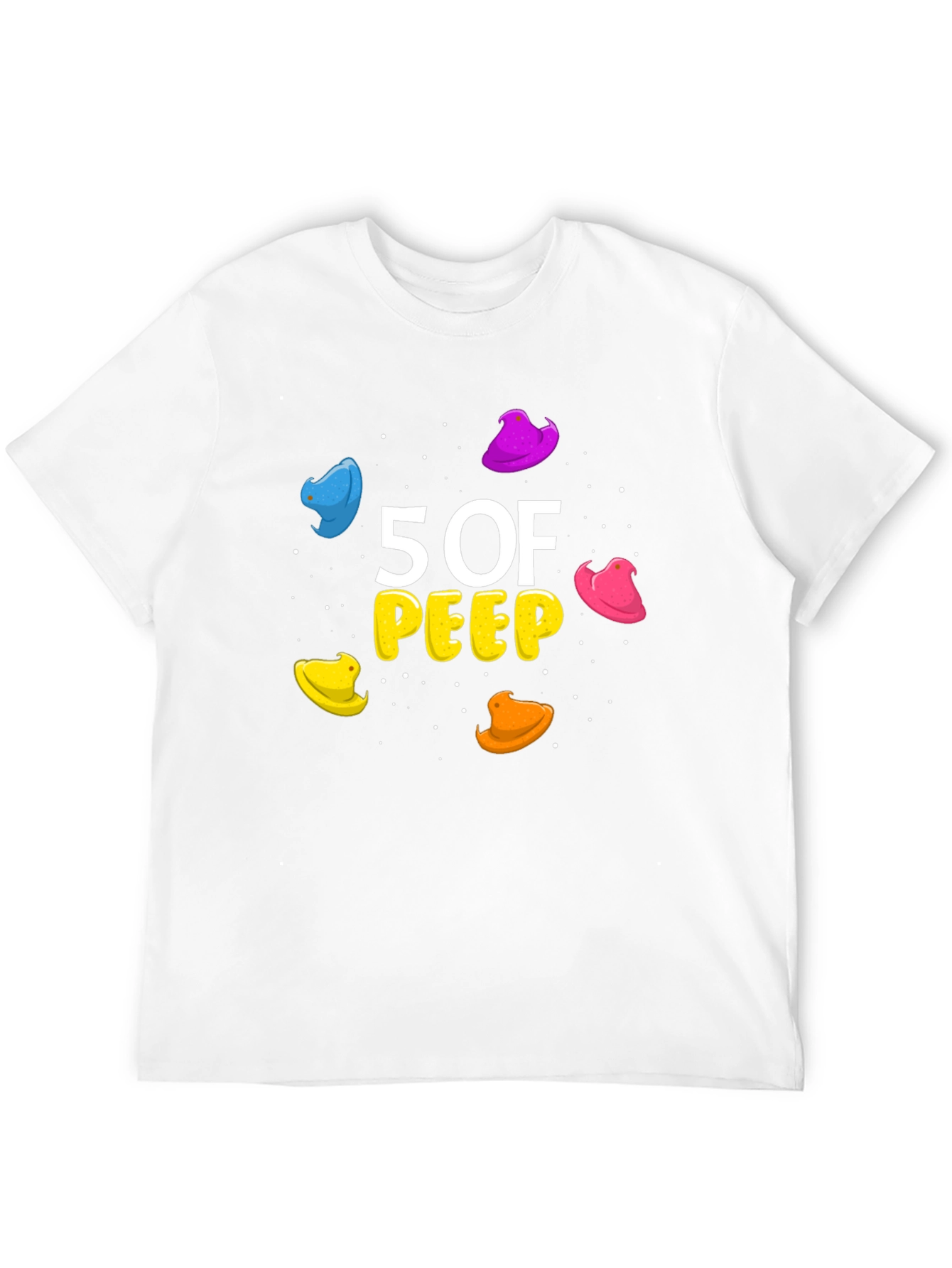 5 of Peep T-Shirt - Easter Design