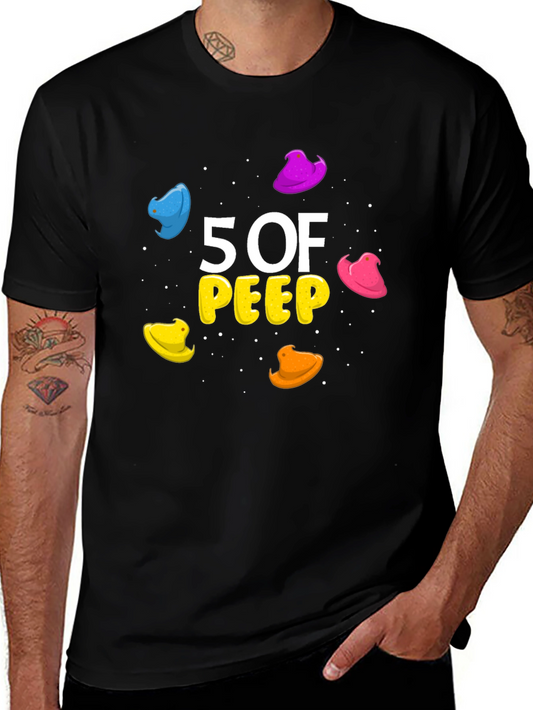 5 of Peep T-Shirt - Easter Design