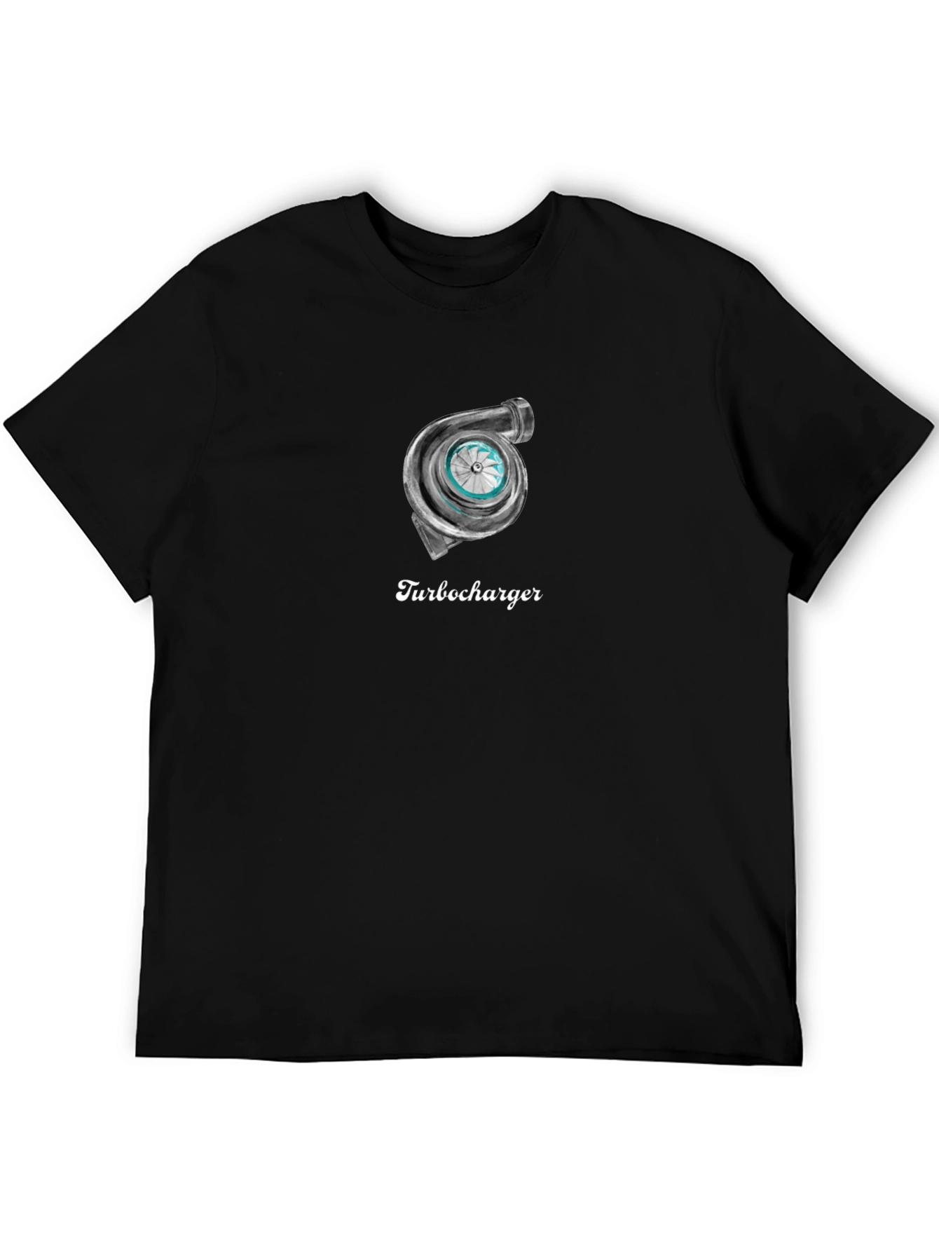 Turbocharger Graphic Tee - Car Enthusiast Design