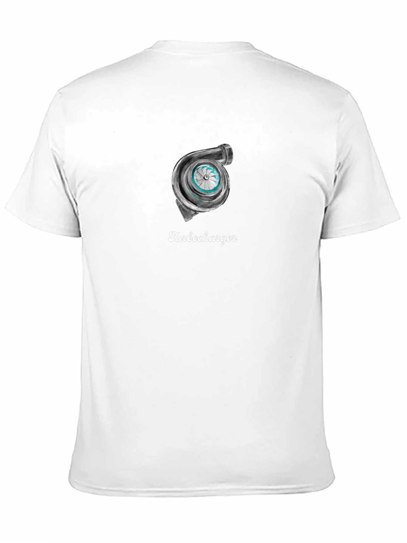 Turbocharger Graphic Tee - Car Enthusiast Design