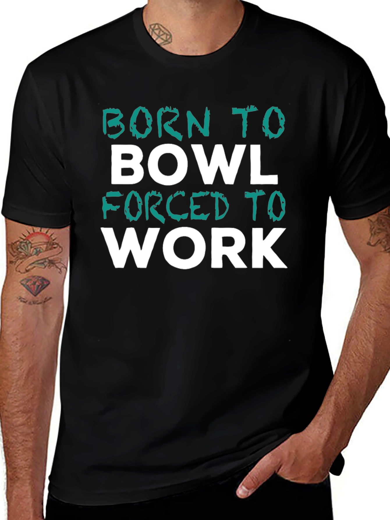 Born to Bowl T-Shirt - Funny Bowling Tee