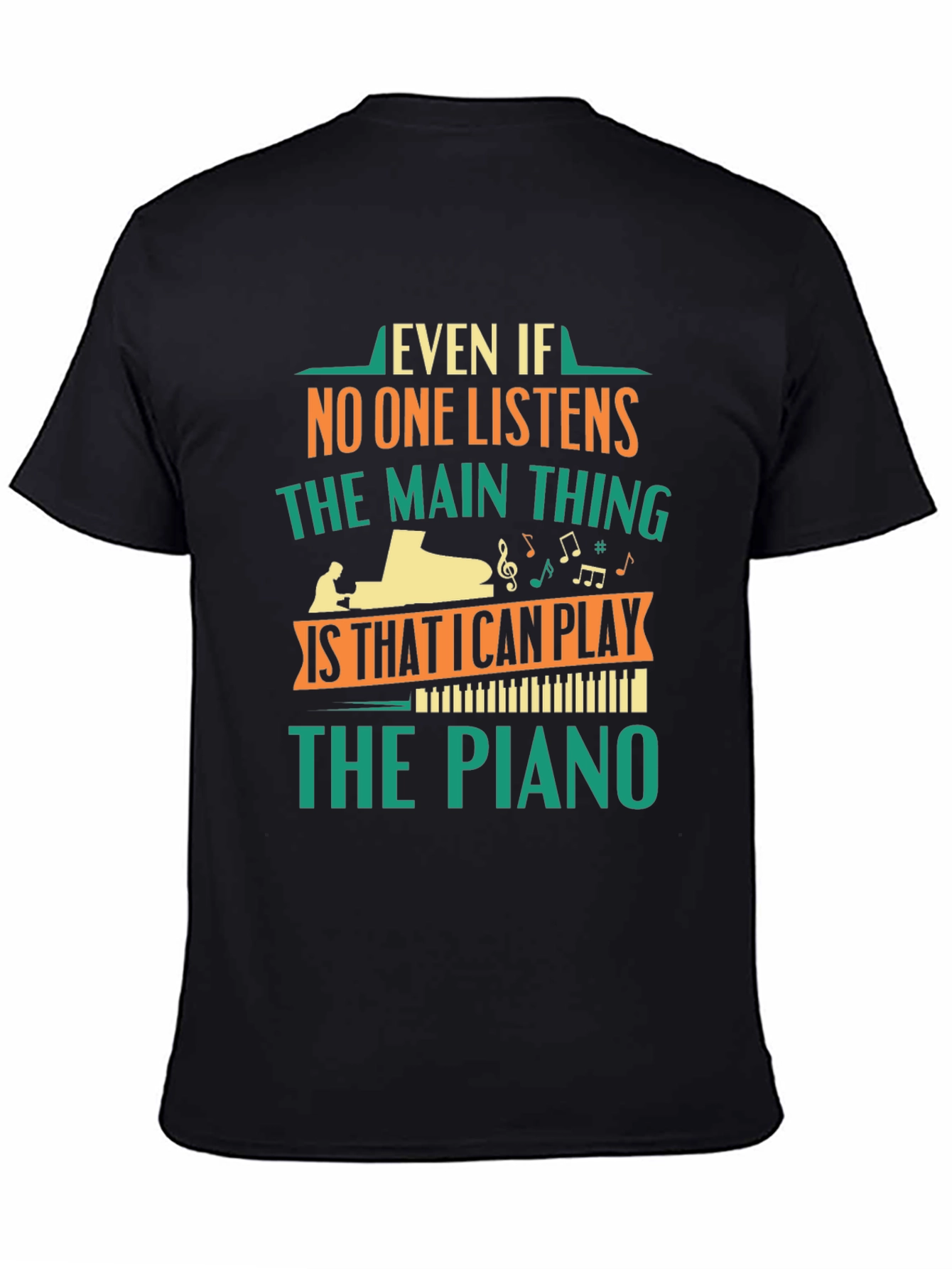 Piano Player T-Shirt - Music Lover Gift