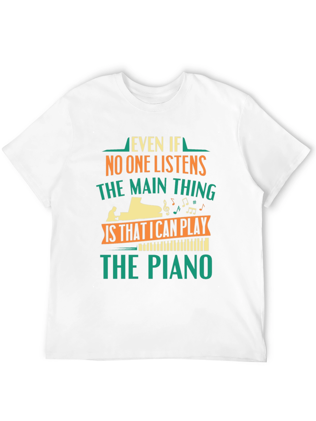 Piano Player T-Shirt - Music Lover Gift