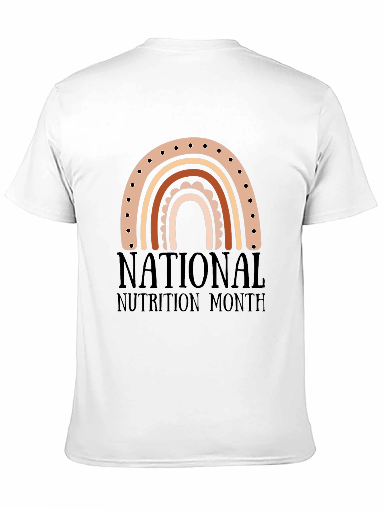 National Nutrition Month Rainbow T-Shirt