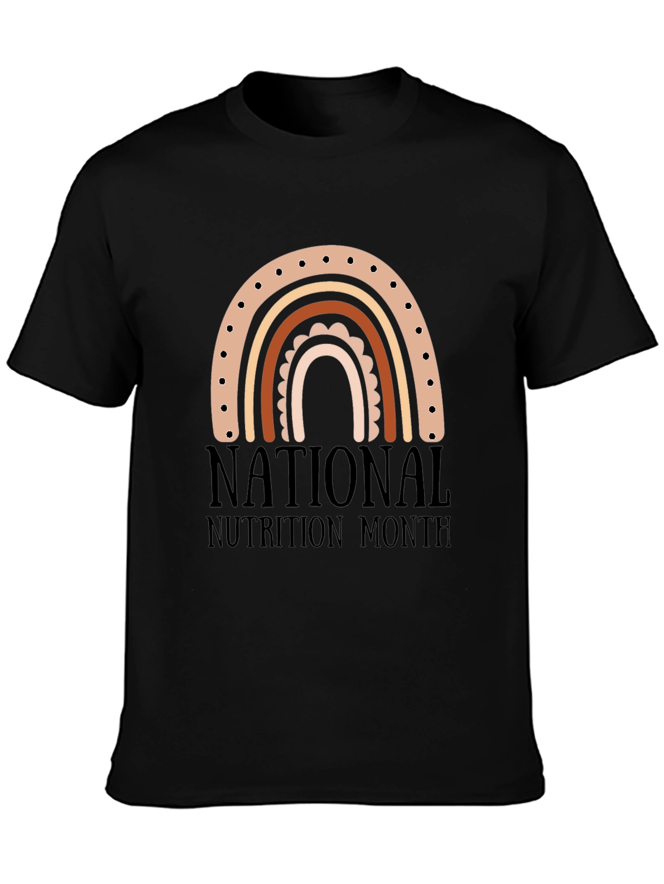 National Nutrition Month Rainbow T-Shirt