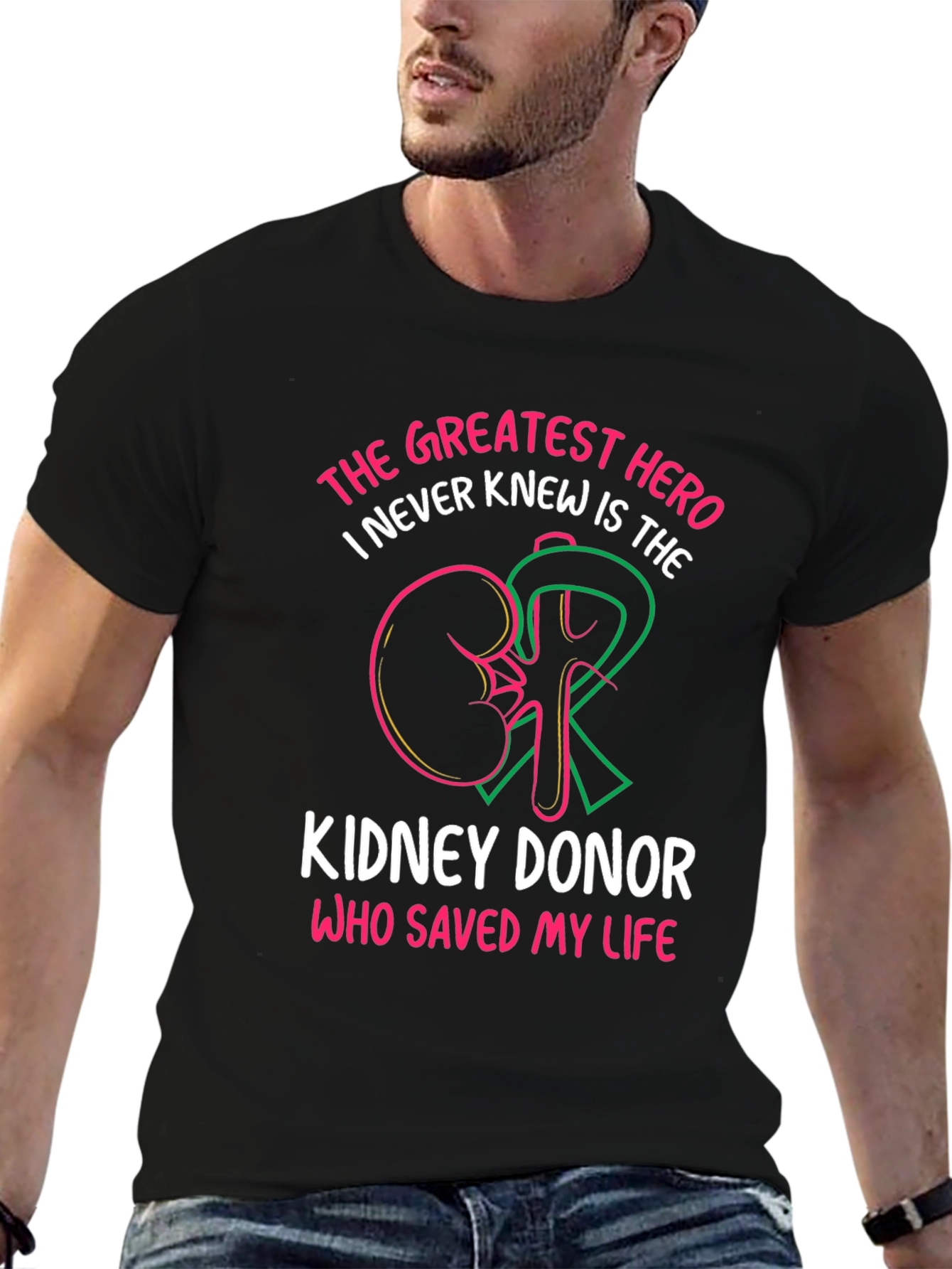 Kidney Donor Hero T-Shirt: Save a Life!