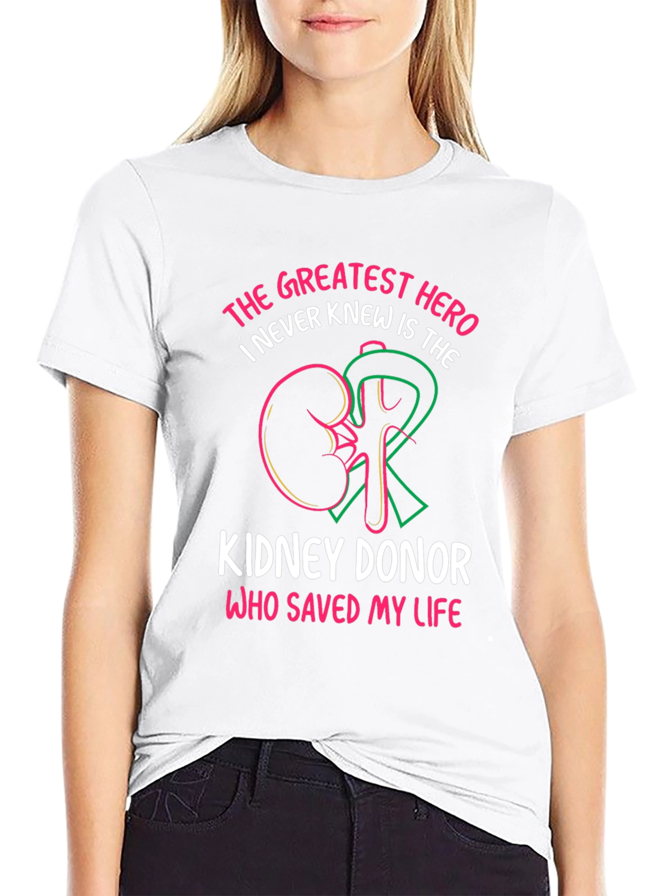 Kidney Donor Hero T-Shirt: Save a Life!