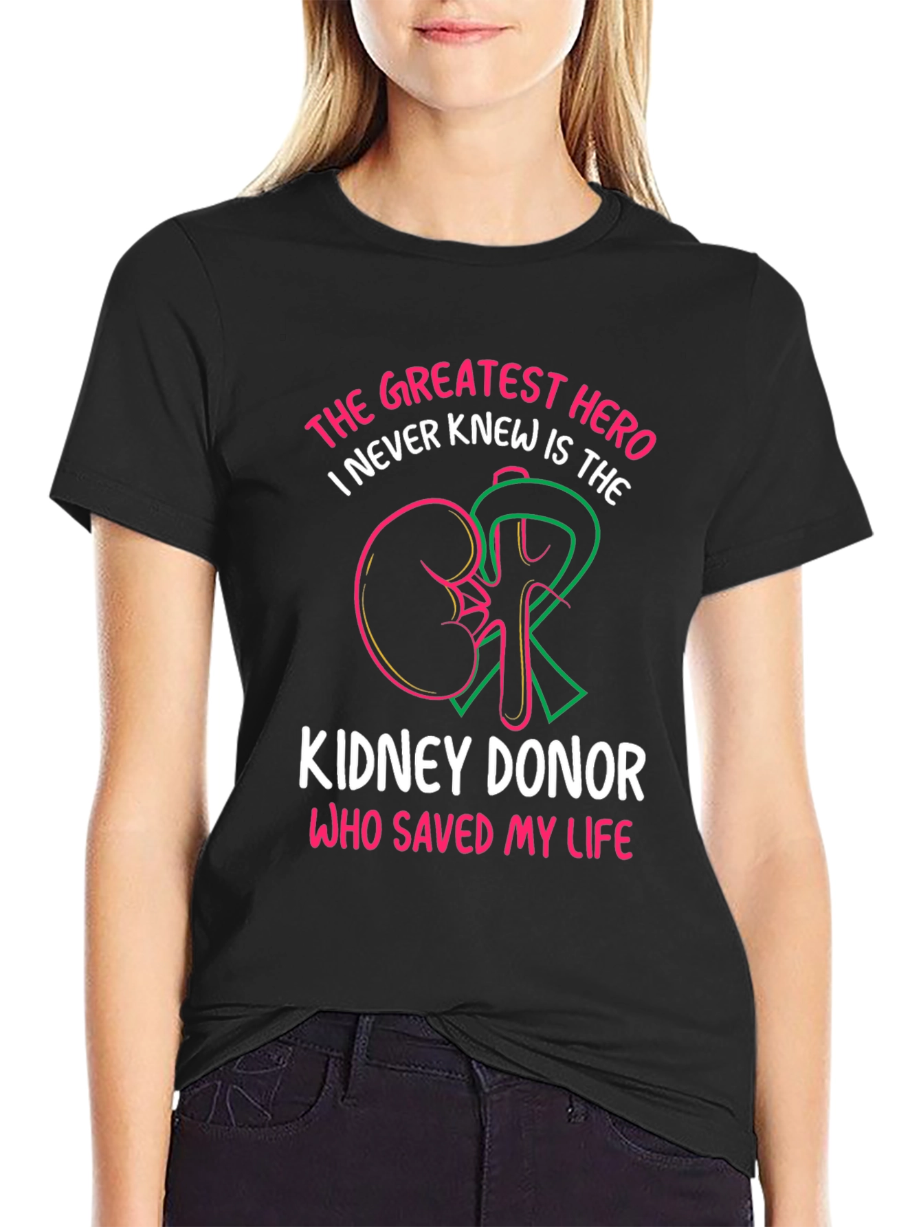 Kidney Donor Hero T-Shirt: Save a Life!