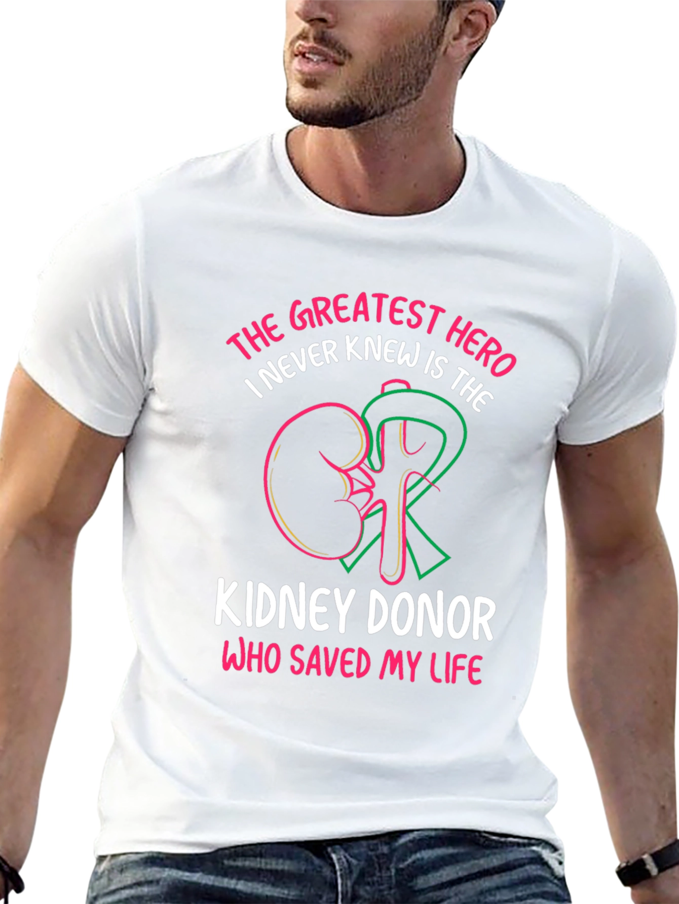 Kidney Donor Hero T-Shirt: Save a Life!