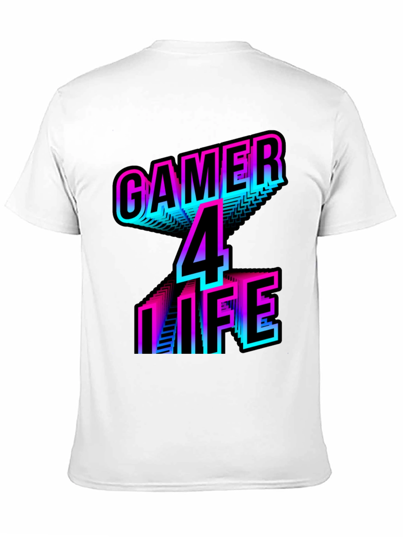 Gamer 4 Life T-Shirt - Retro Style Gaming Apparel