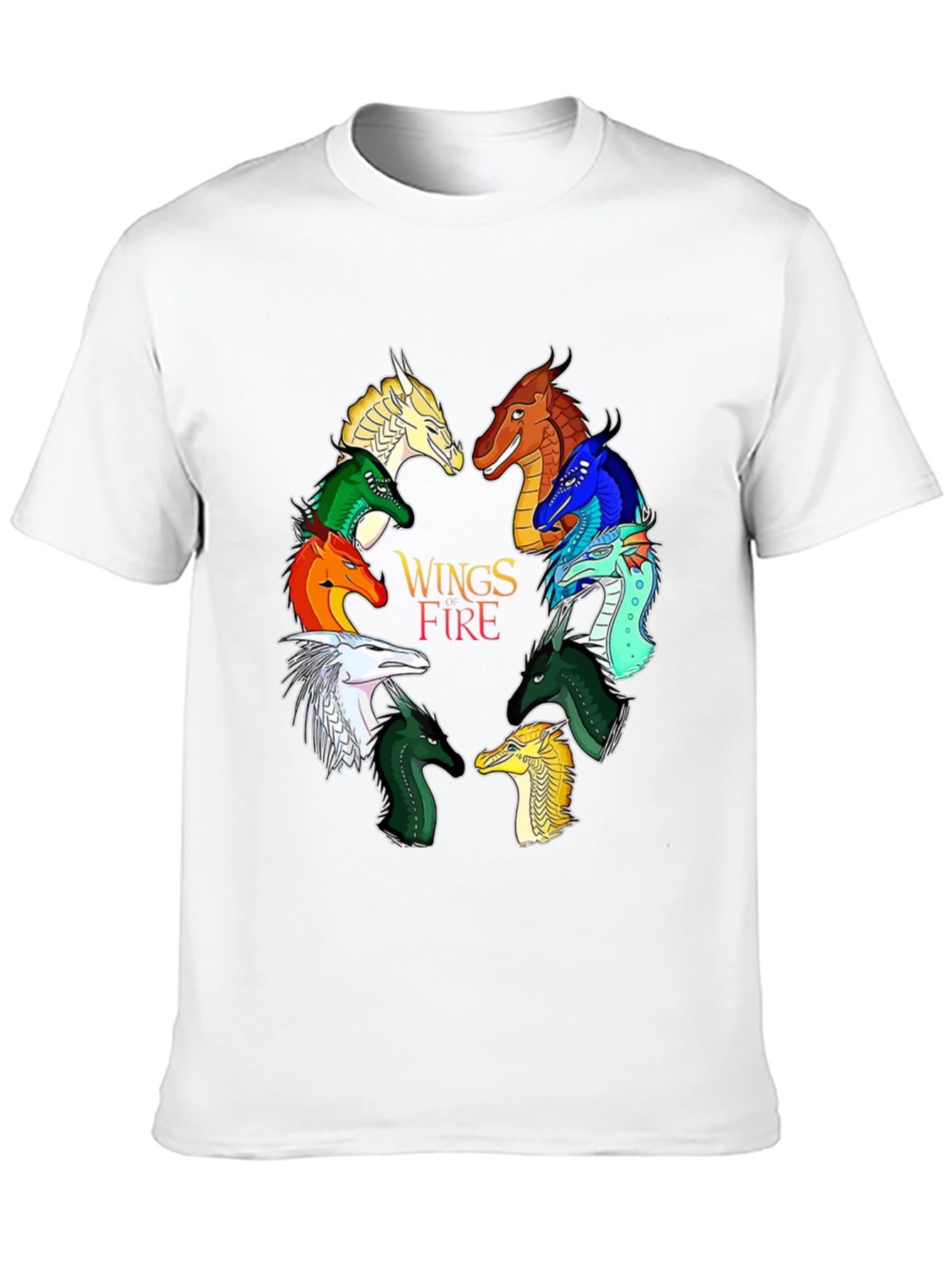 Wings of Fire Graphic Print Black T-Shirt