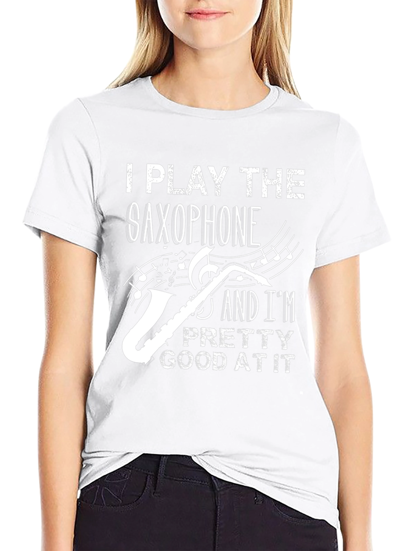 Saxophone Player T-Shirt - Music Lover Tee