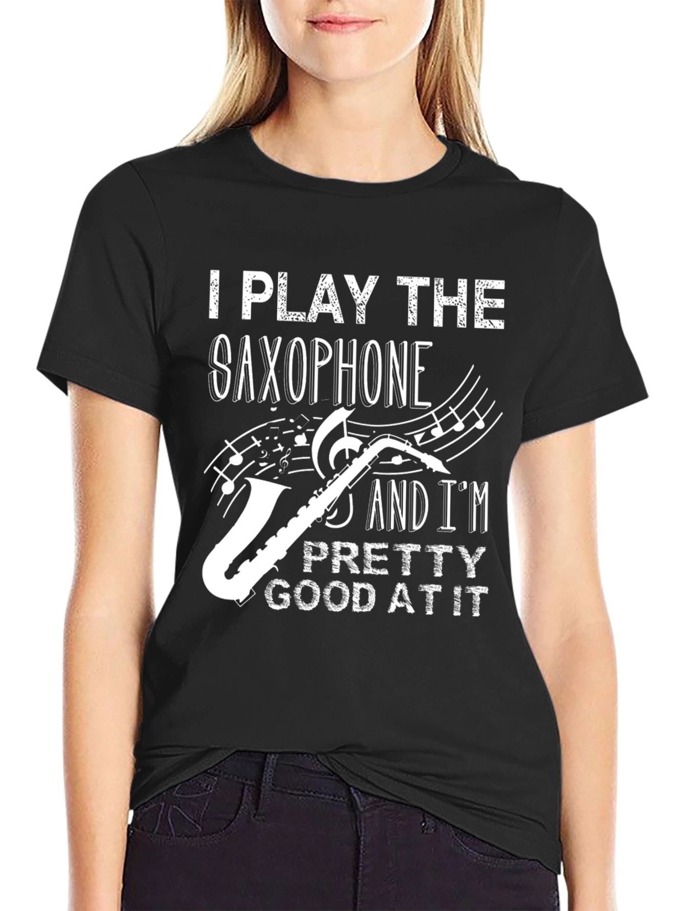 Saxophone Player T-Shirt - Music Lover Tee