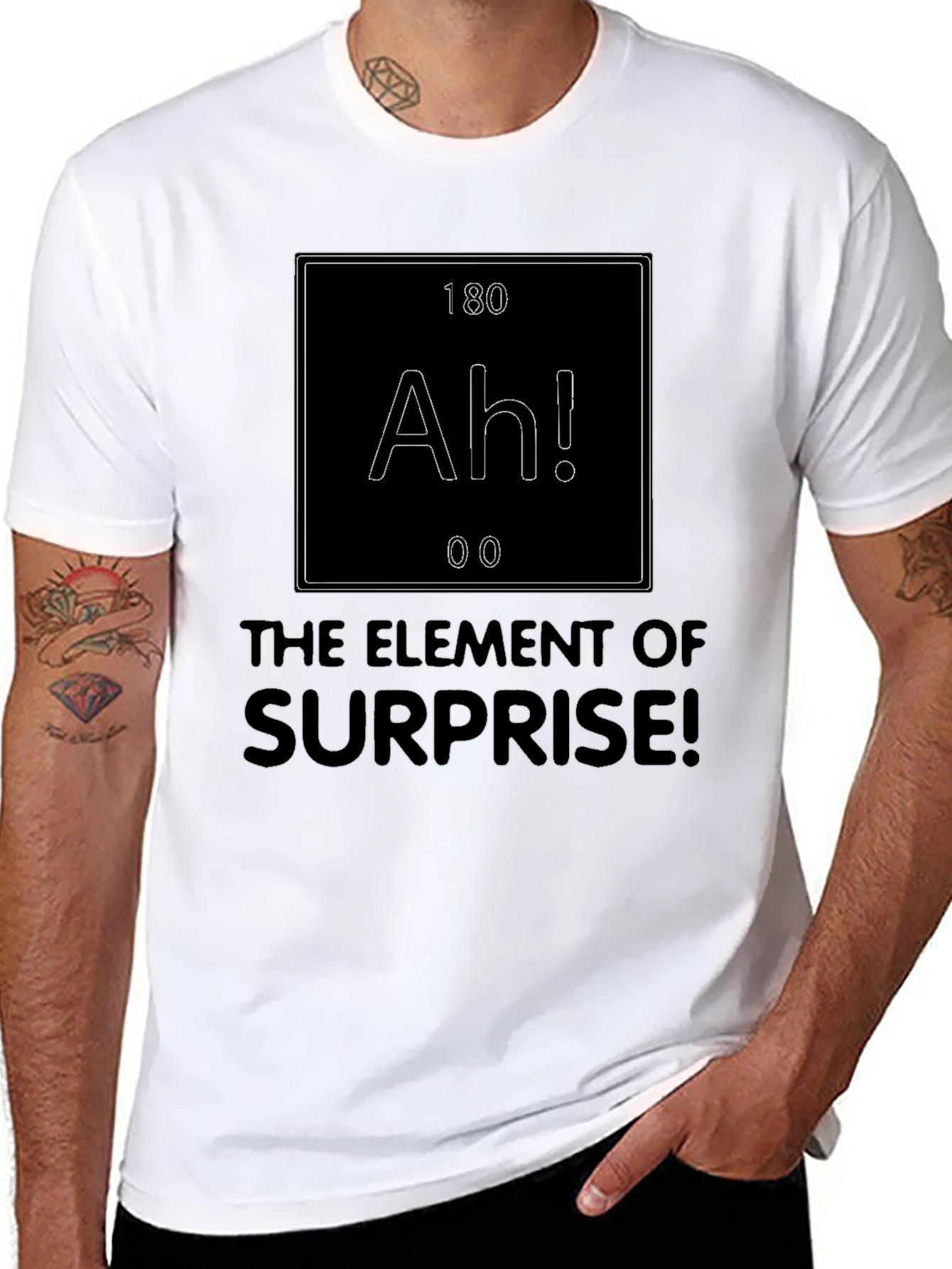 Element of Surprise Funny Science T-Shirt