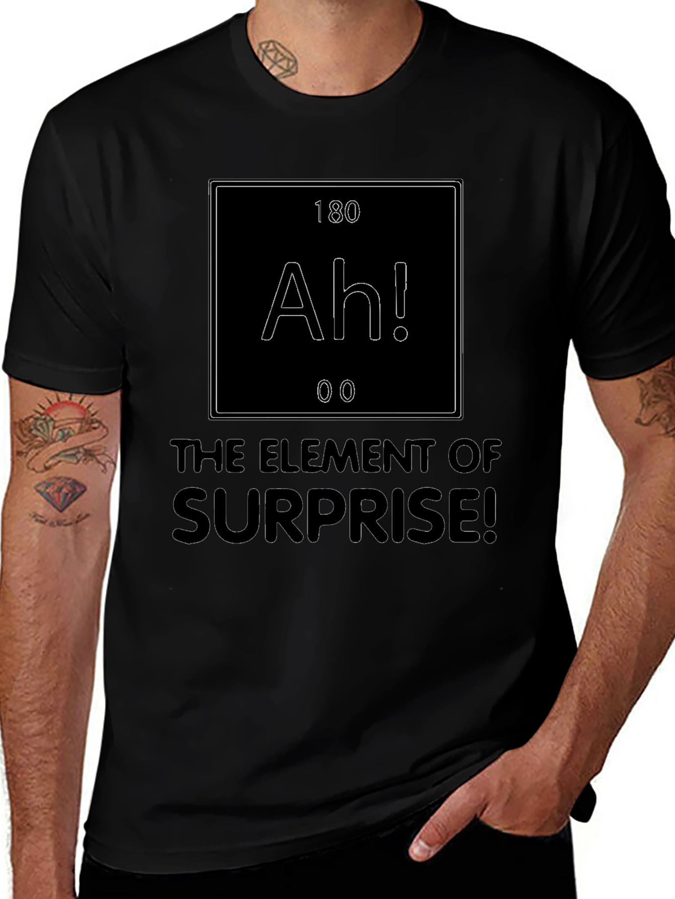 Element of Surprise Funny Science T-Shirt
