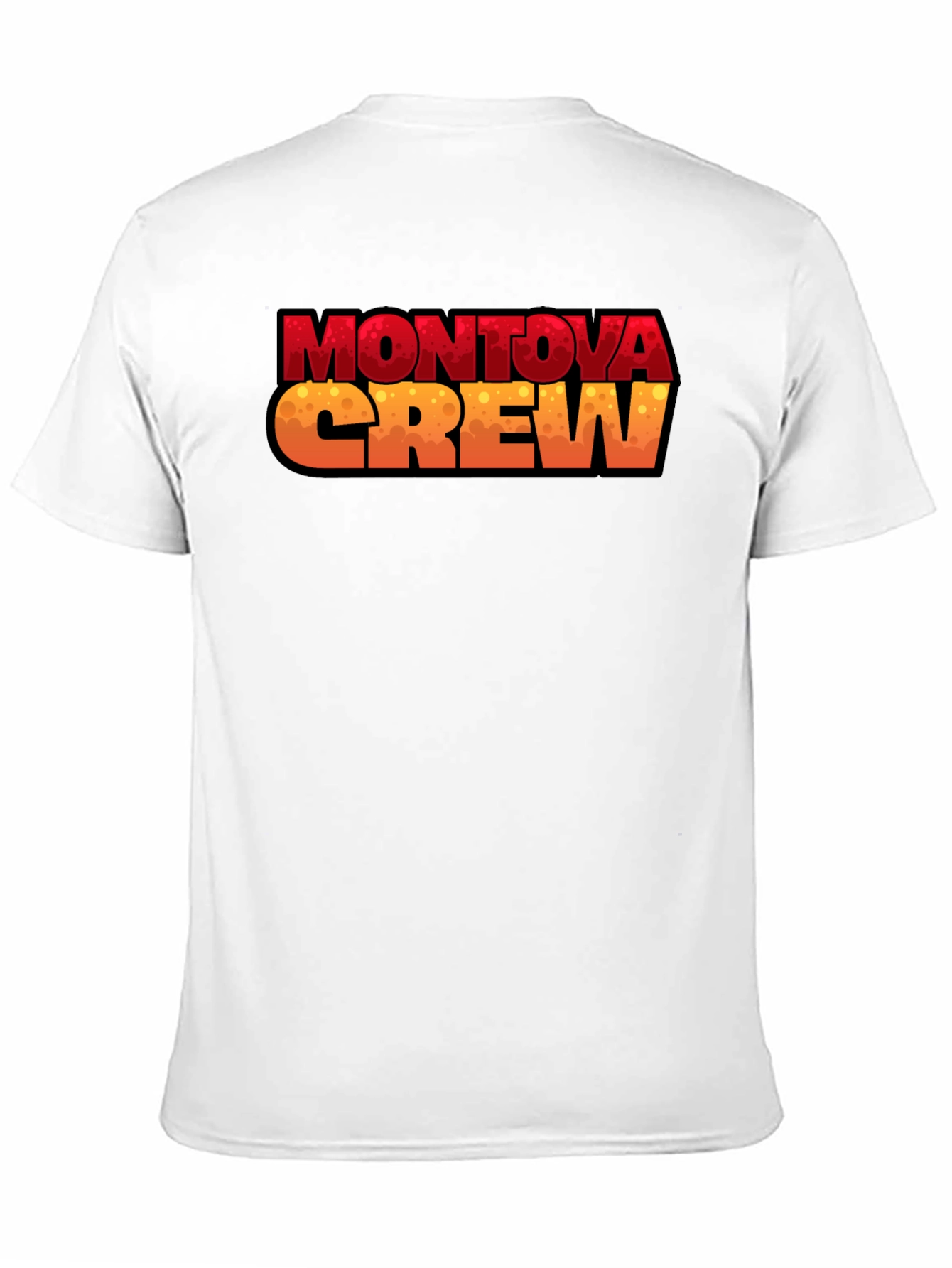 Montova Crew Graphic Tee - Black