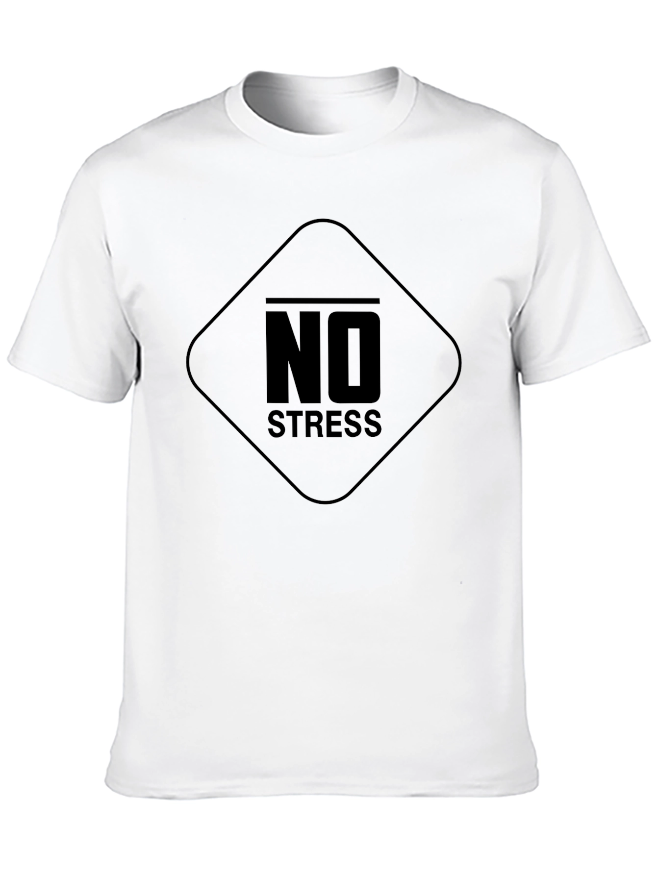 No Stress Graphic Tee - Relaxed Fit