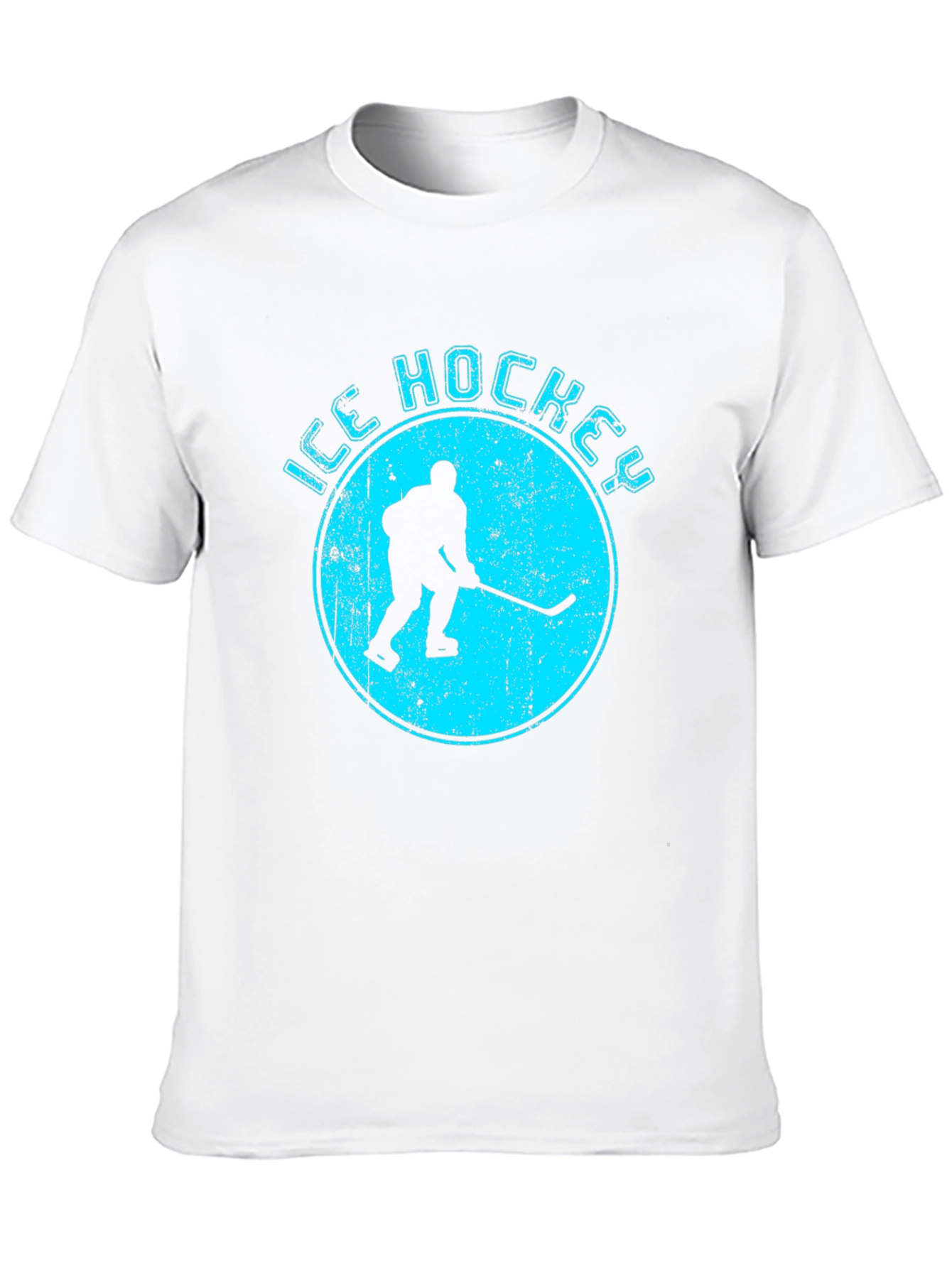 Ice Hockey Graphic Tee - Sporty Style