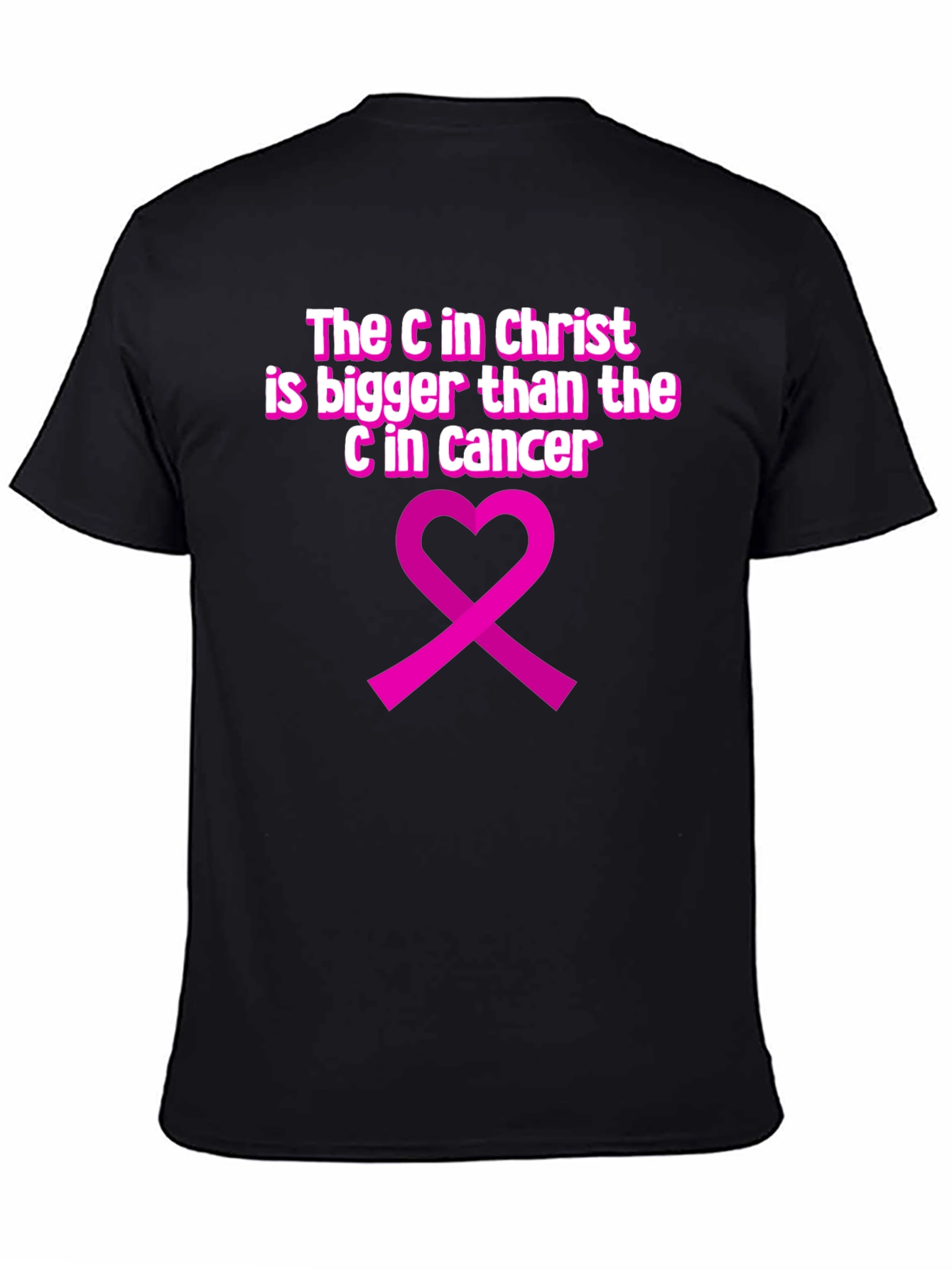 Faith Over Fear T-Shirt Cancer Awareness Tee