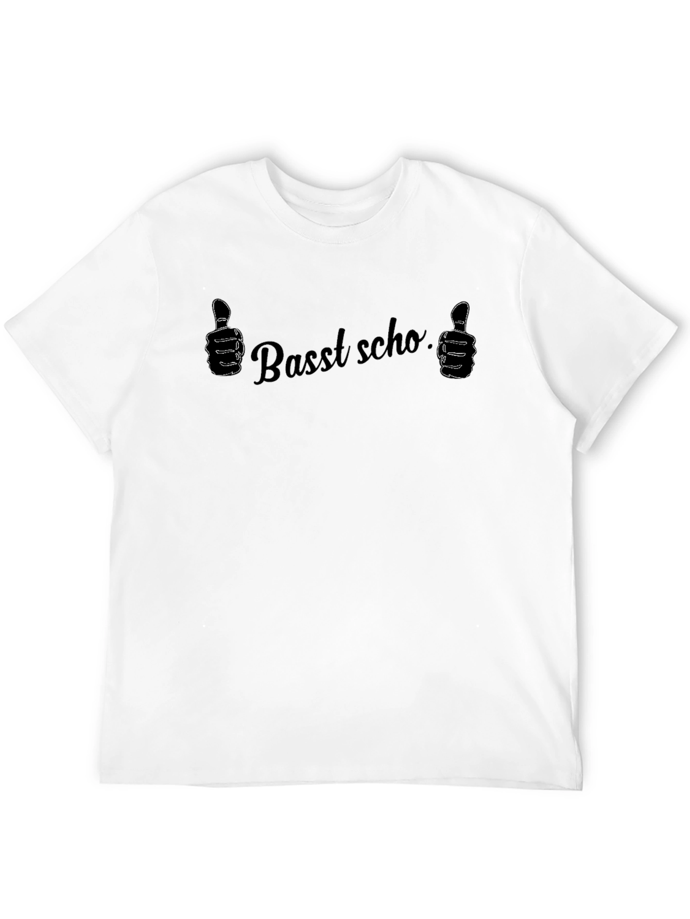 Basst Scho Thumbs Up Graphic T-Shirt