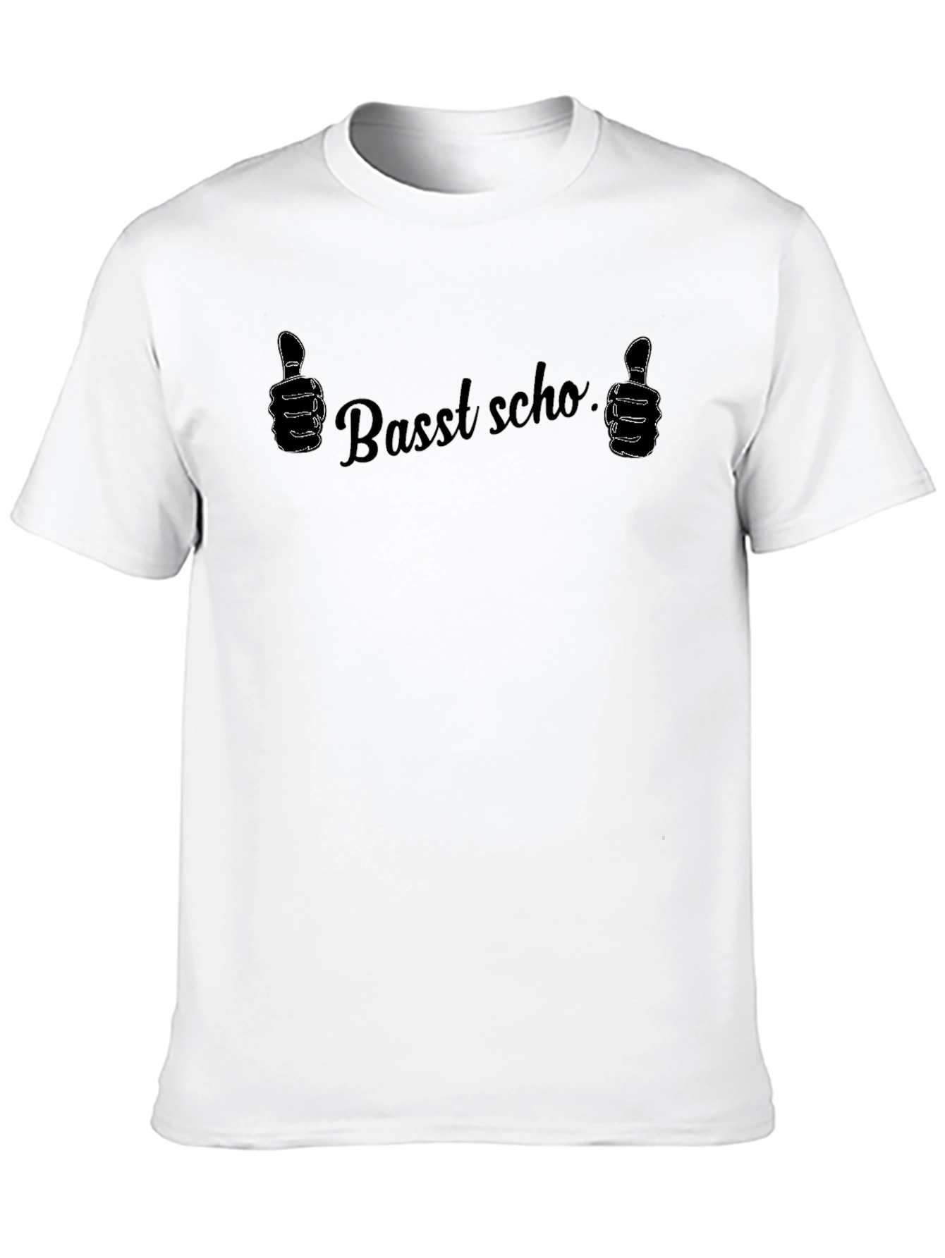 Basst Scho Thumbs Up Graphic T-Shirt
