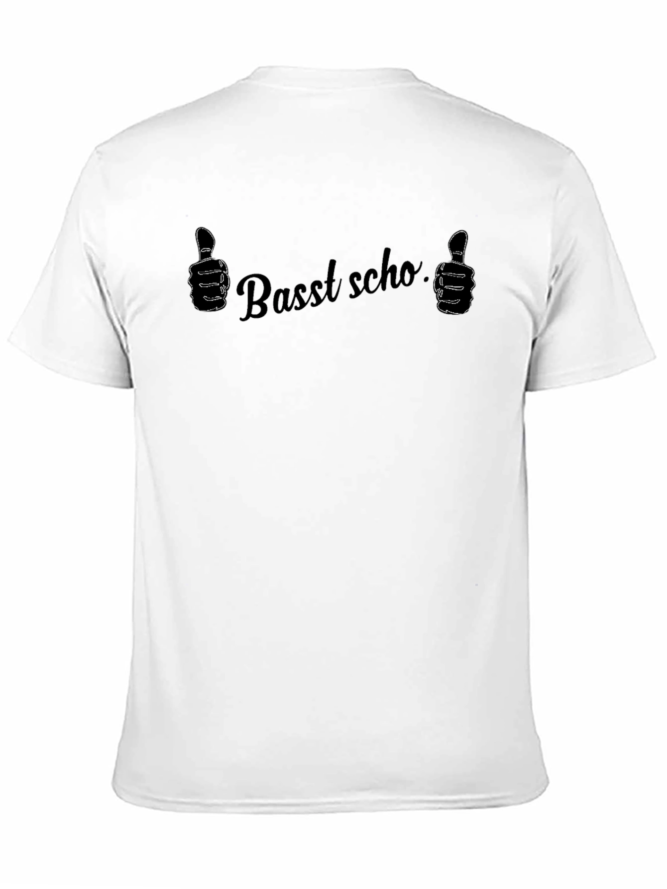 Basst Scho Thumbs Up Graphic T-Shirt