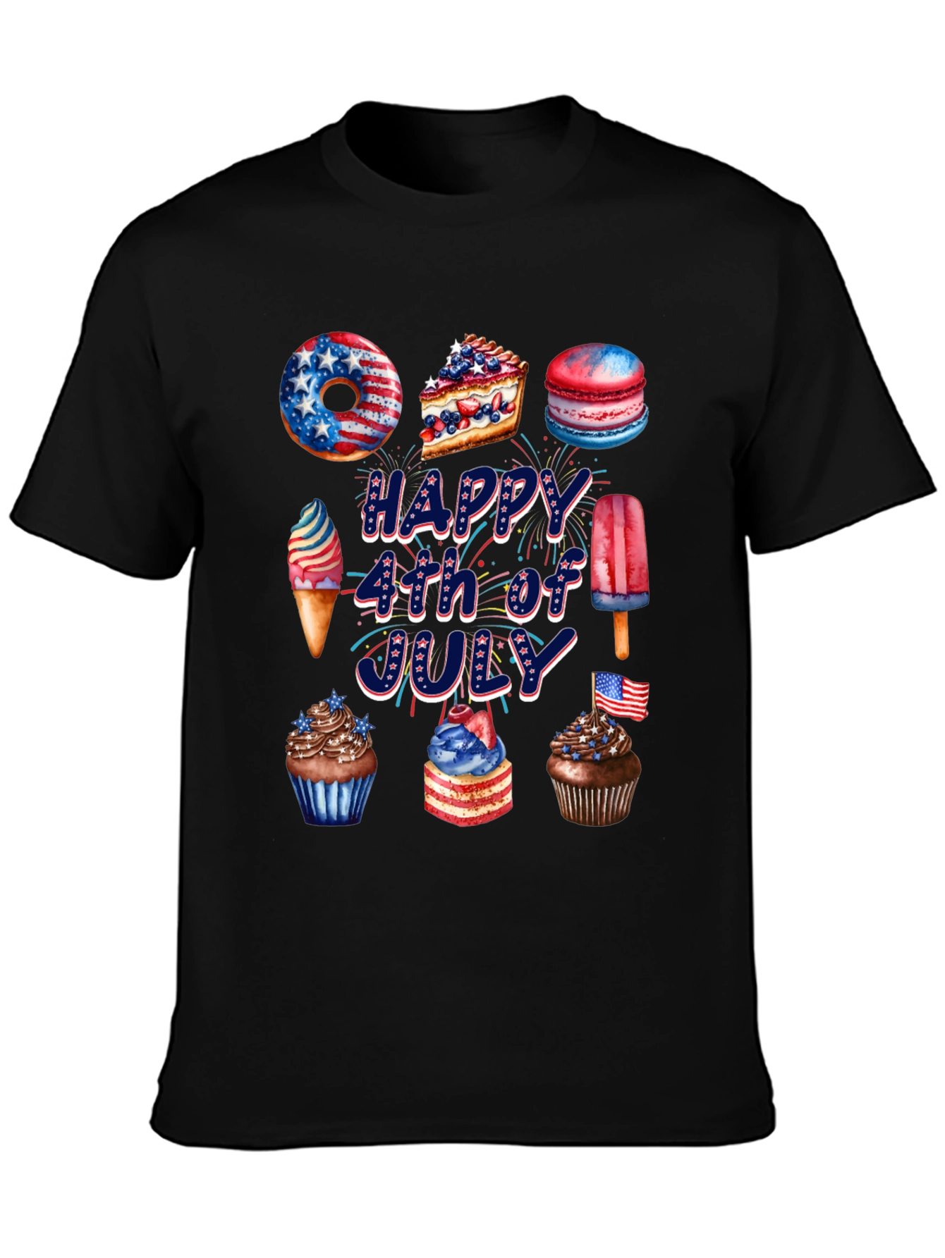 Festive 4th of July Sweets T-Shirt