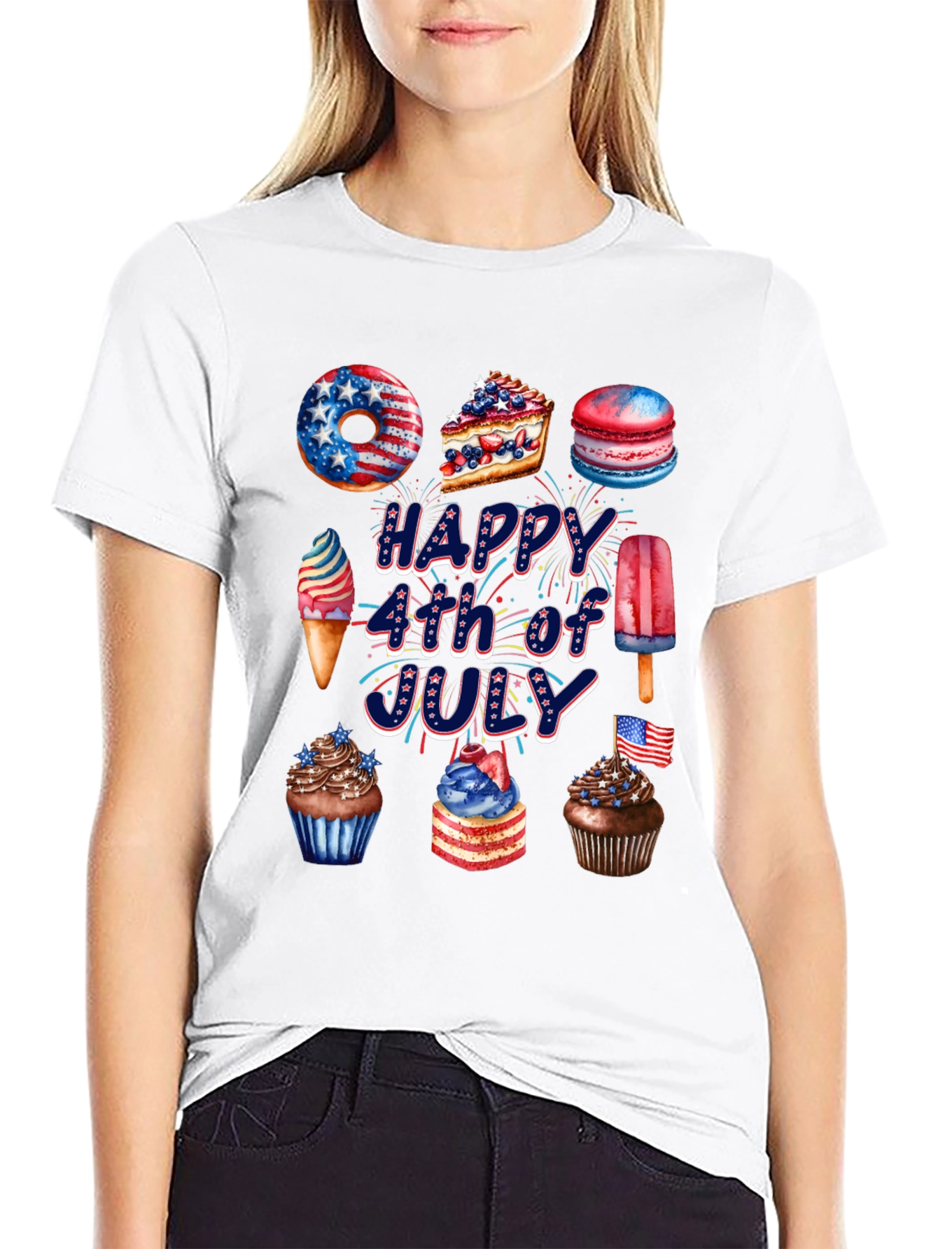 Festive 4th of July Sweets T-Shirt