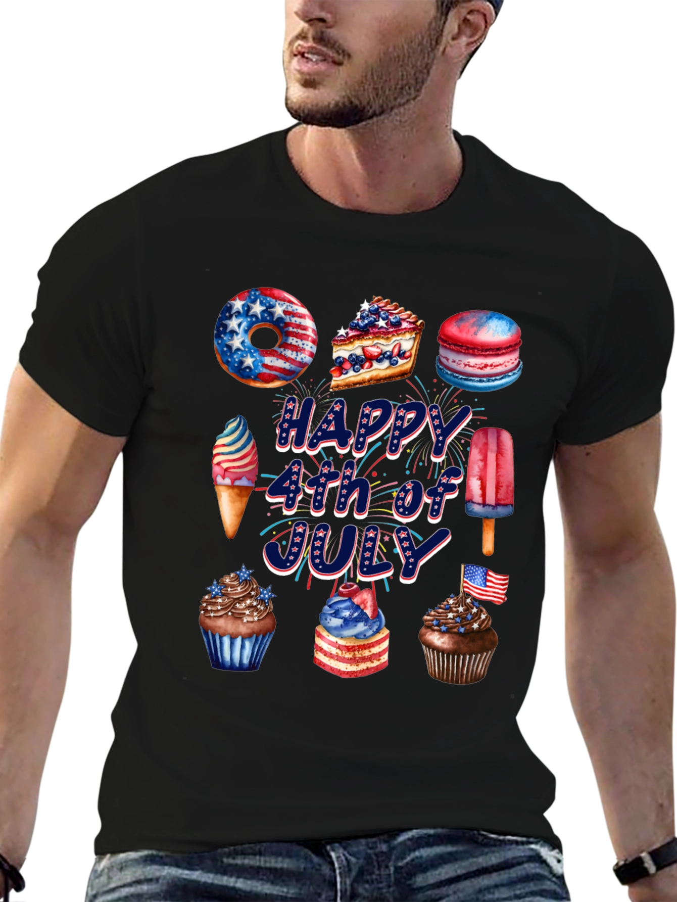 Festive 4th of July Sweets T-Shirt