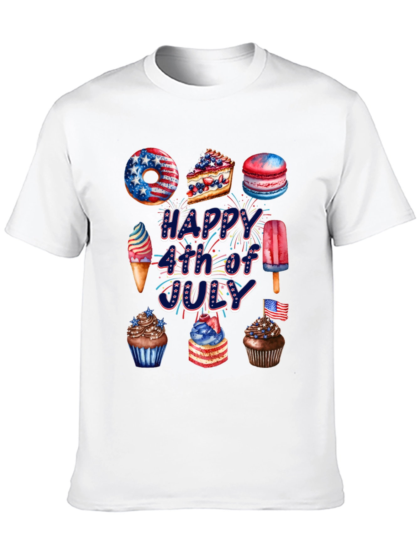 Festive 4th of July Sweets T-Shirt