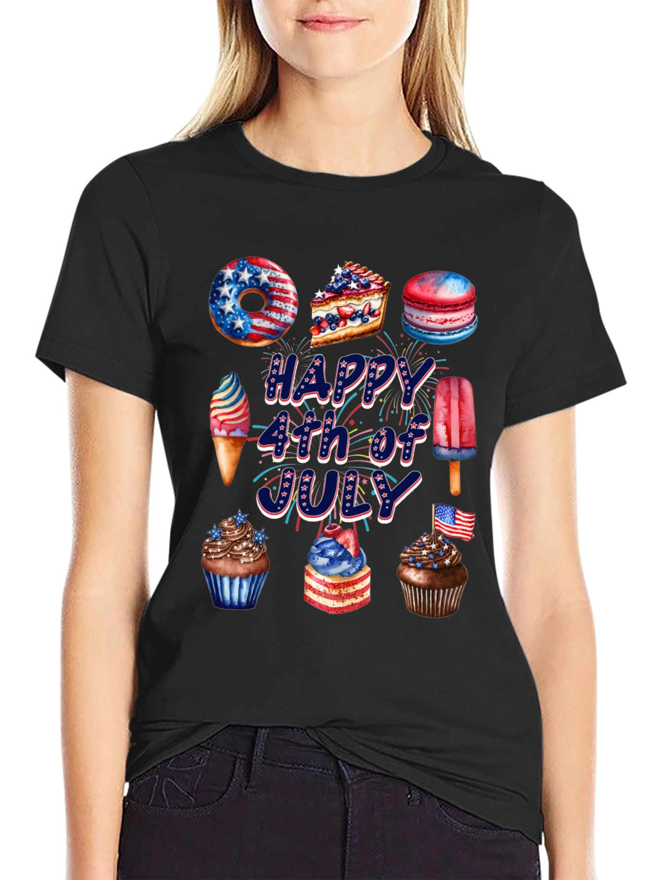 Festive 4th of July Sweets T-Shirt