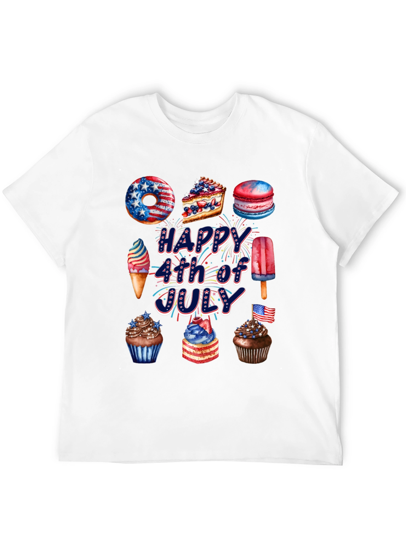 Festive 4th of July Sweets T-Shirt