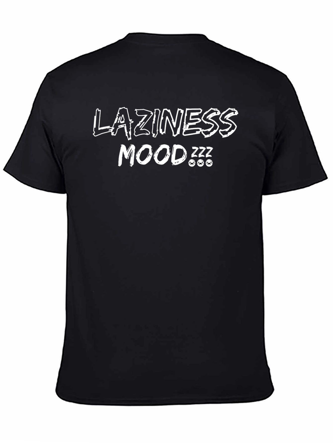 Laziness Mood Graphic T-Shirt - Relaxed Fit