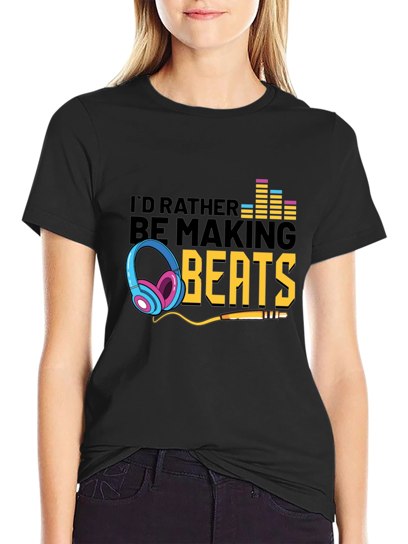 Id Rather Be Making Beats T-Shirt