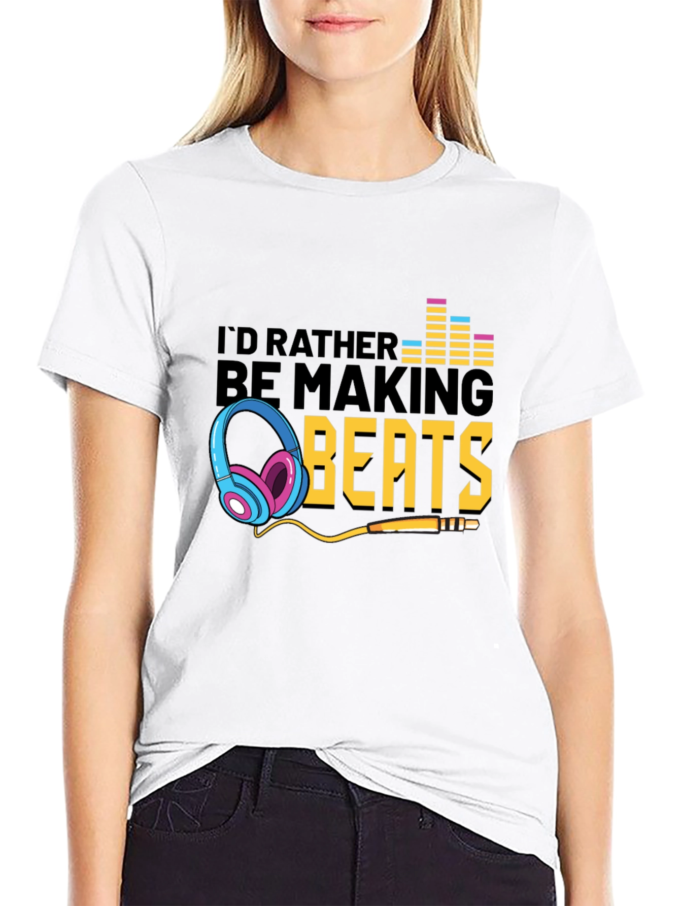 Id Rather Be Making Beats T-Shirt