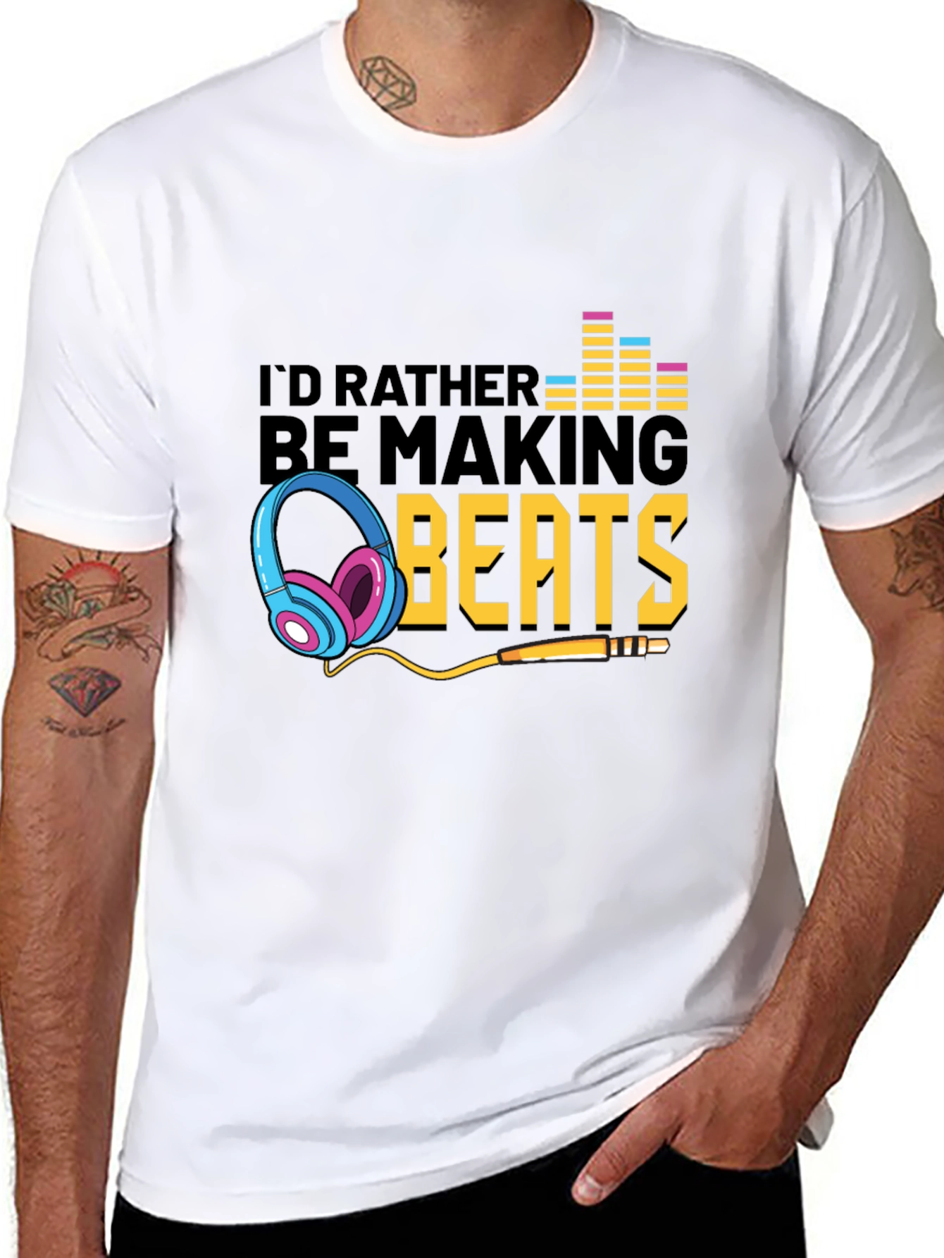 Id Rather Be Making Beats T-Shirt