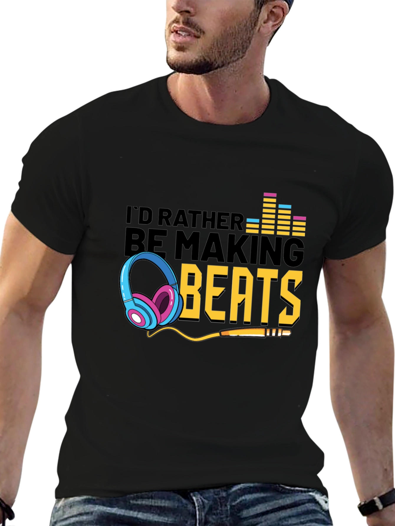 Id Rather Be Making Beats T-Shirt