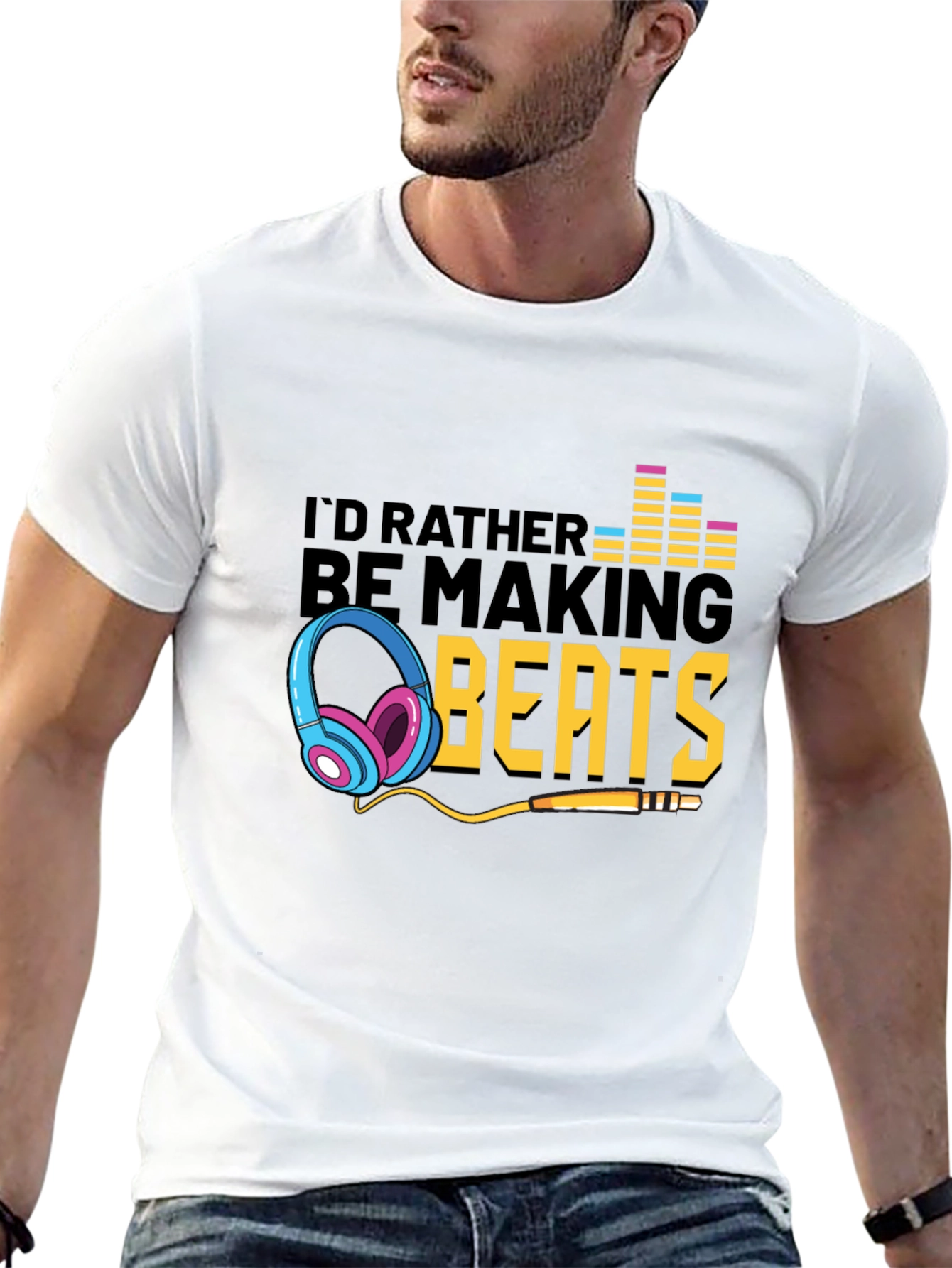 Id Rather Be Making Beats T-Shirt