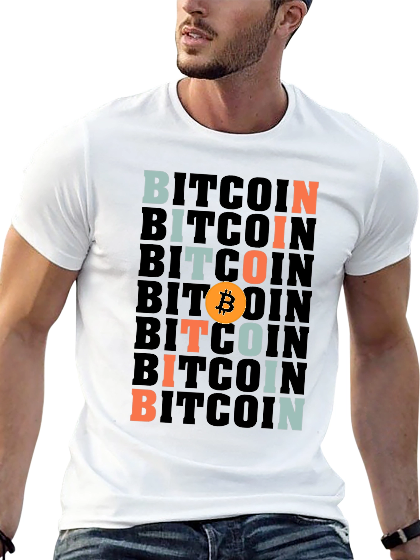 Bitcoin Crypto Tee - Stylish Blockchain Graphic Tee