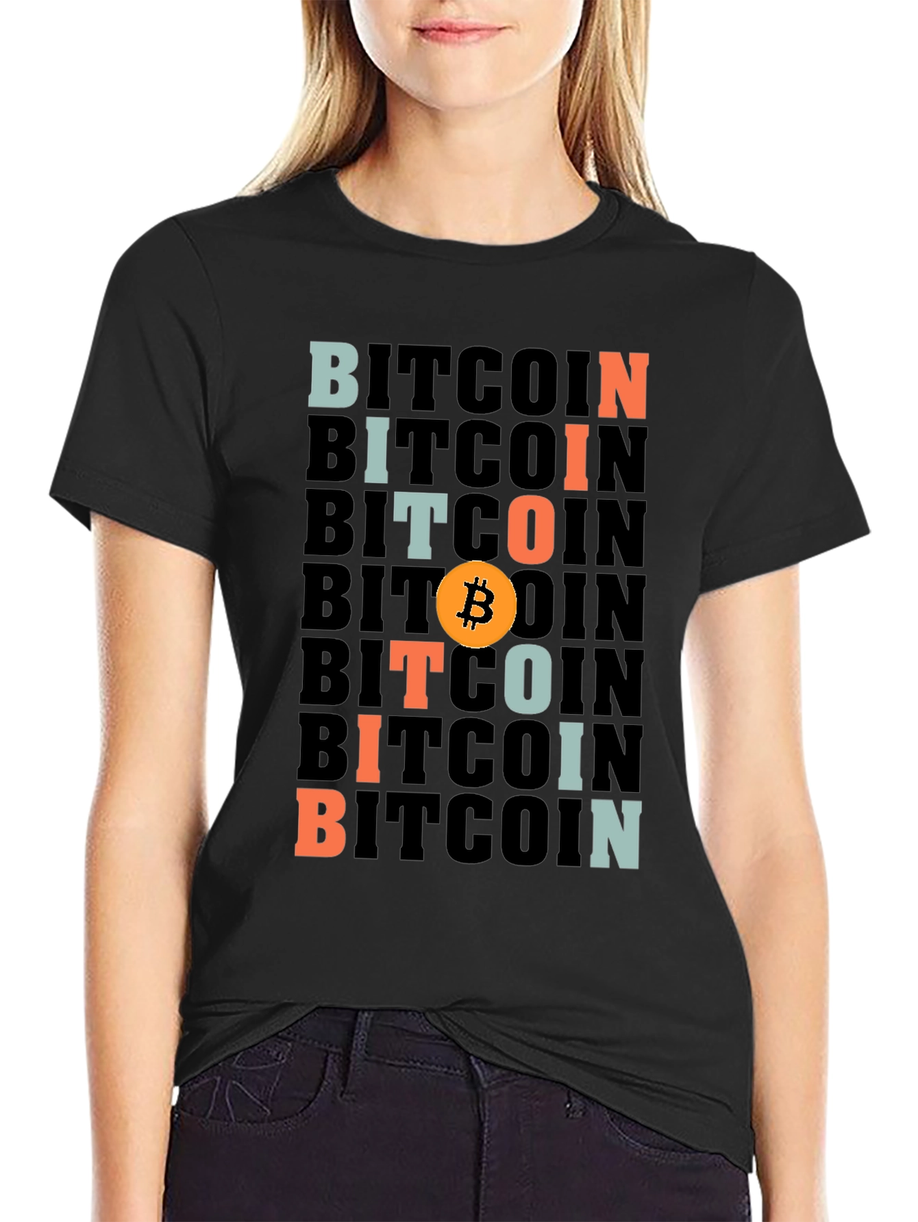 Bitcoin Crypto Tee - Stylish Blockchain Graphic Tee
