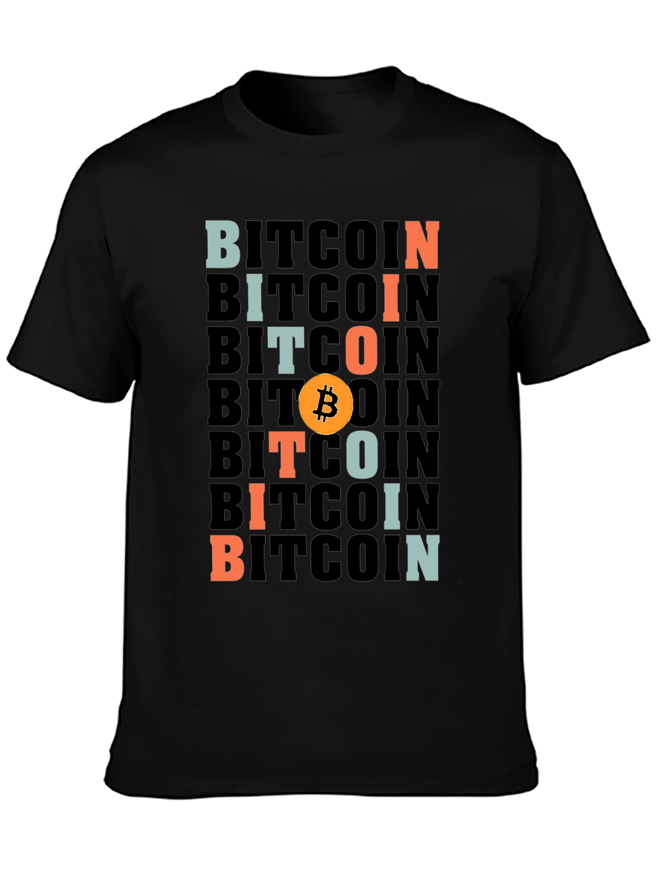 Bitcoin Crypto Tee - Stylish Blockchain Graphic Tee