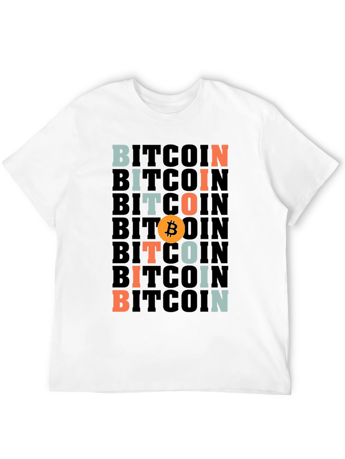 Bitcoin Crypto Tee - Stylish Blockchain Graphic Tee