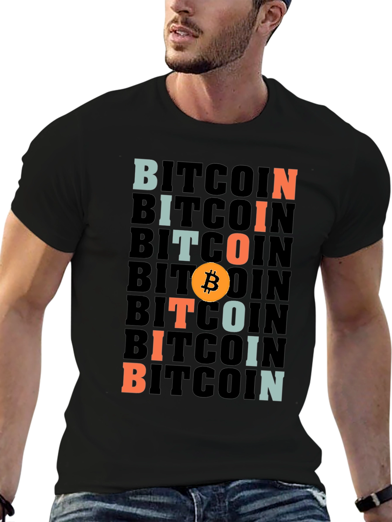 Bitcoin Crypto Tee - Stylish Blockchain Graphic Tee