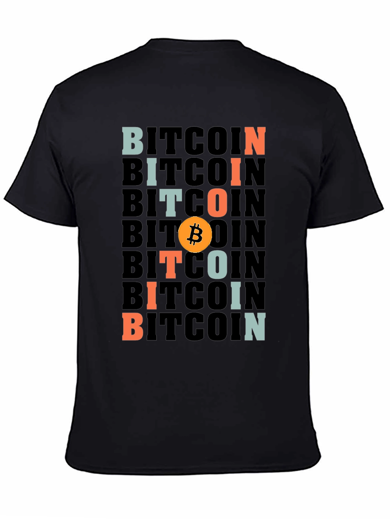 Bitcoin Crypto Tee - Stylish Blockchain Graphic Tee