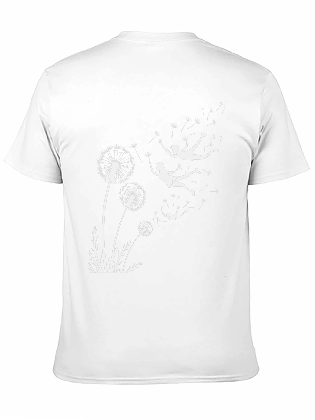 Dandelion Dreams Graphic Tee - Black
